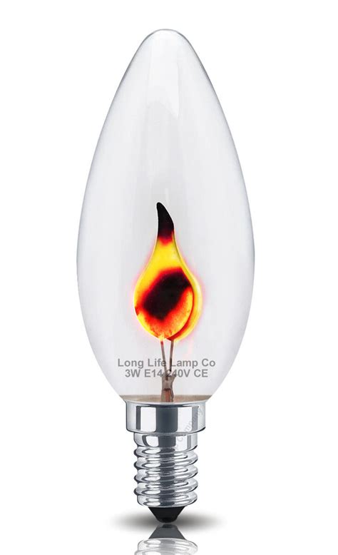 3W FLICKER FLAME Candle Light Bulb HALLOWEEN CANDLE Lamps E14 E27 B22 B15 | eBay