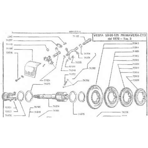 Ingranaggio Marcia Vespa Del Sarrimoto It