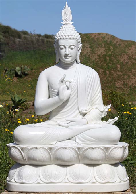 What Makes Buddha Marble Statues Revered for their Serene Beauty and ...