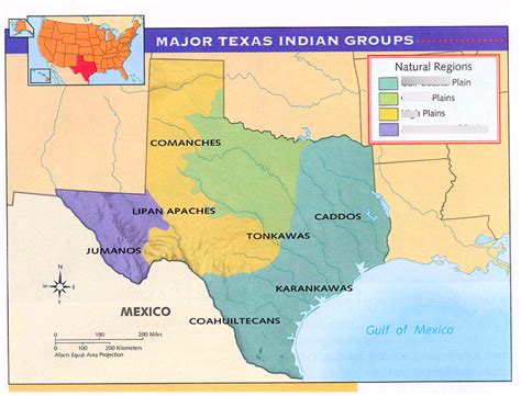 American Indians Of Texas 4 Regions Diagram Quizlet