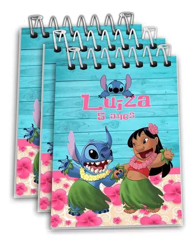 Lembrancinha Bloco De Notas Lilo E Stitch Parcelamento sem acréscimo