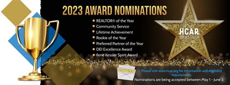 HCAR 2023 Award Nominations - Howard County Association of REALTORS®