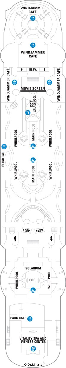 Royal Caribbean Enchantment of the Seas Deck Plans: Ship Layout ...