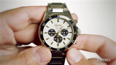 Seiko How To Video Solar Chronograph With Caliberv Youtube