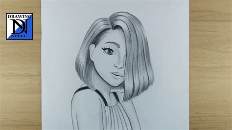 How To Draw Short Hair On A Girl