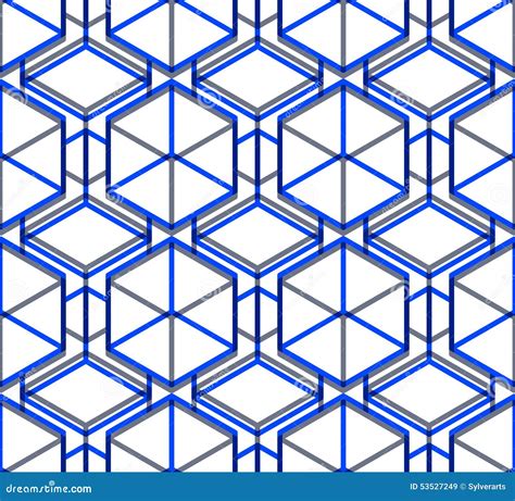 Bright Symmetric Seamless Pattern With Interweave Figures. Cartoon ...