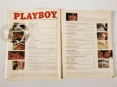 Mavin Playboy Magazine Back Issue March Playmate Henriette