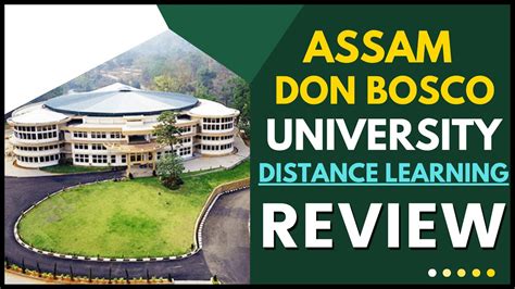 Assam Don Bosco University Distance Learning Review Umeacademy Dbu Distancelearning