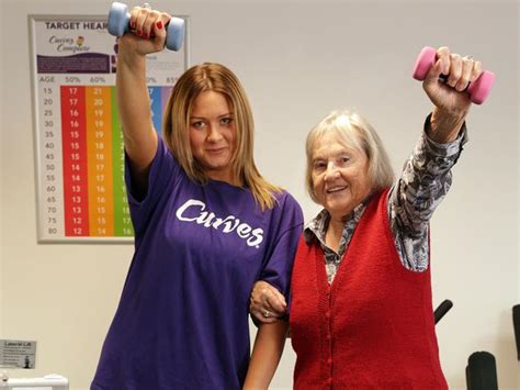 94 Year Old Great Grandmother Jean Watson Joins Gym Curves Drummoyne