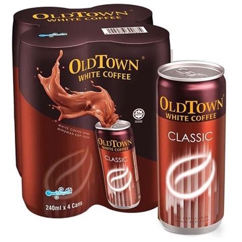 Original Old Town White Coffee 3 In1 Tin Air Kopi Original RTD