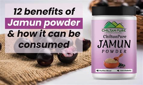 Benefits Of Jamun Powder How It Can Be Consumed Mama S Jan Blog