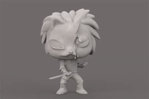 Stl File Naruto Shippuden Kakashi Anbu Funko D Print Model To