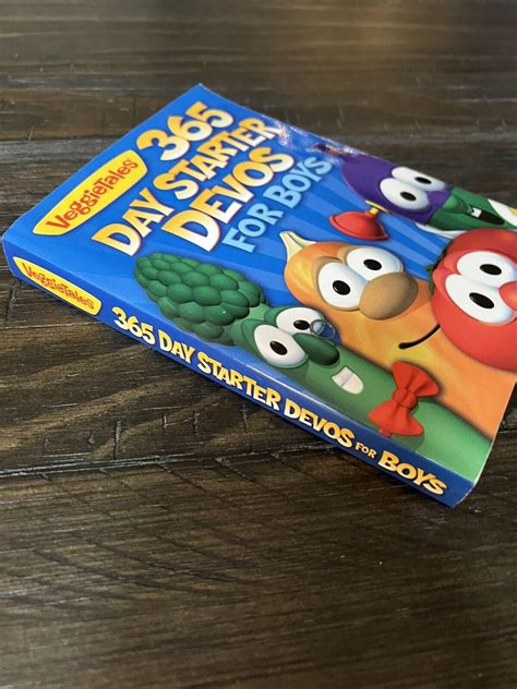 Veggie Tales 365 Day Starter Devos For Boys Paperback Book Devotional Ebay