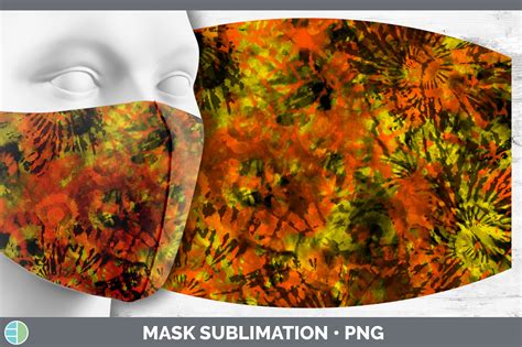 Tie Dye Mask Sublimation Bundle Face Mask Designs By Enliven Designs