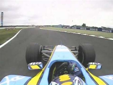 Fernando Alonso Onboard Pole Lap At Magny Cours 2005 YouTube