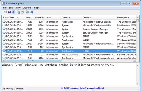 Nirsoft Releases Fulleventlogview Eventlogchannelsview