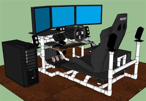 Best Flight Simulator Cockpits | Gaming desk, Gaming chair, Gaming desk diy