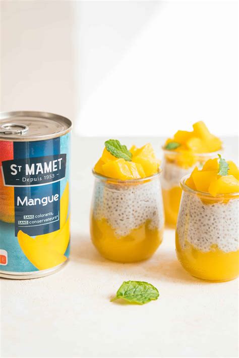 Recettes Pudding Chia Mangue St Mamet