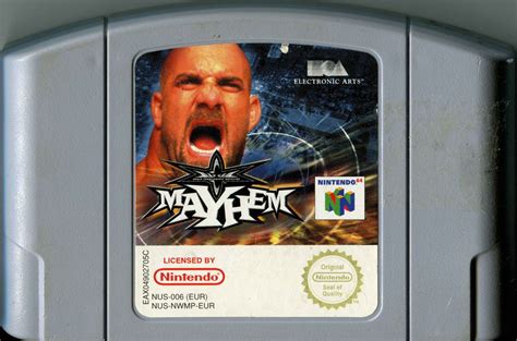 WCW Mayhem (1999) box cover art - MobyGames