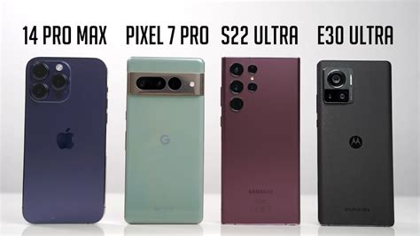 IPhone 14 Pro Max Vs Pixel 7 Pro Vs Galaxy S22 Ultra Vs Edge 30 Ultra