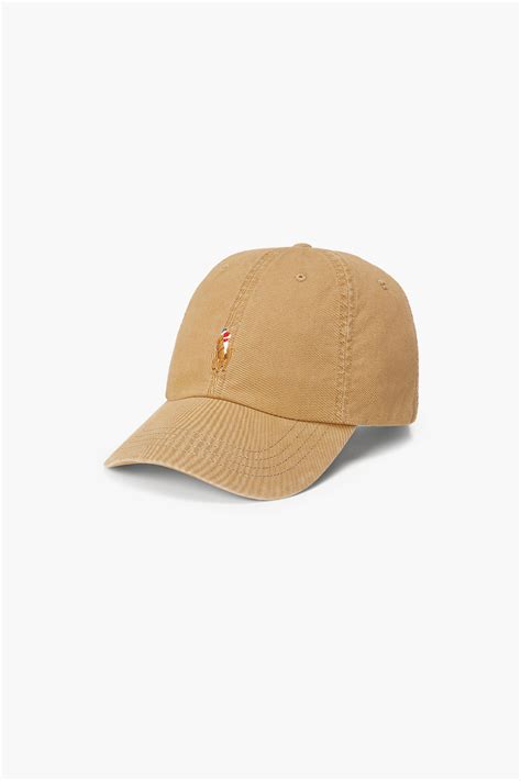 Polo Ralph Lauren Classic Sport Cap Twill Tan Graduate Store Fr