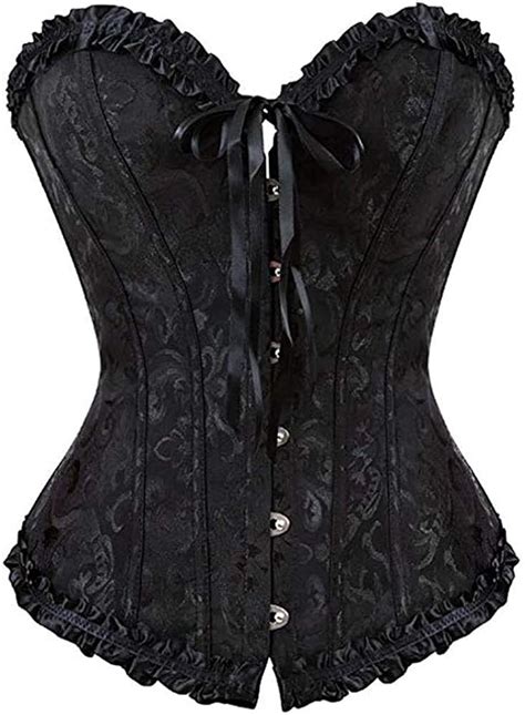 Szivyshi Ivy Shi Damen Vollbrust Corsage Korsett Top Gothic Vintage