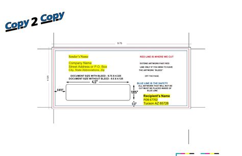 Printable Envelope Address Template