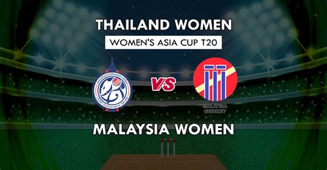 Tl W Vs Ml W Dream Team Prediction Women S Asia Cup T Th Match