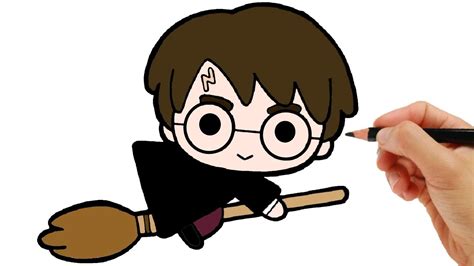 COMO DIBUJAR HARRY POTTER FACIL PASSO A PASSO