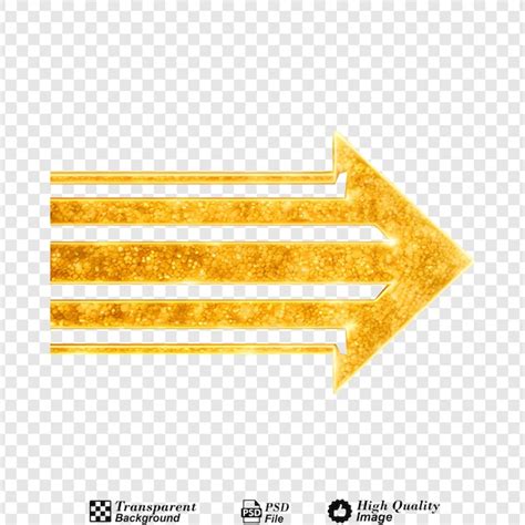 Premium PSD Glowing Forward Arrows Showing Right Png Isolated On