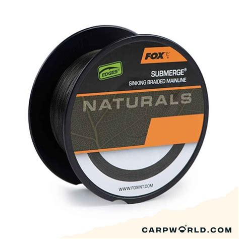 Fox Edges Submerge Sinking Braided Mainline Carpworld