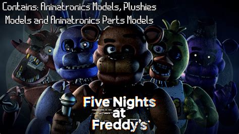 [c4d Fnaf] Rynfox Upgrade Models Release By Enyel14art On Deviantart