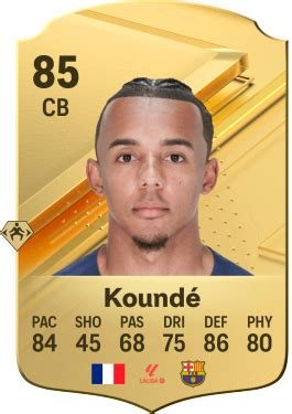 Jules Kound Ea Sports Fc Player Ratings Electronic Arts