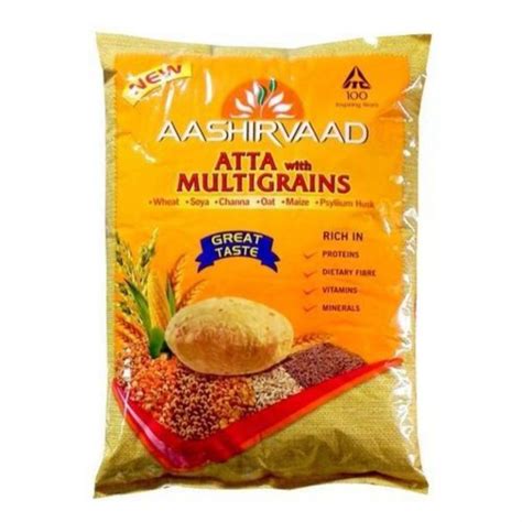 Aashirwad Multigrain Atta 5kg The Grocery Bag