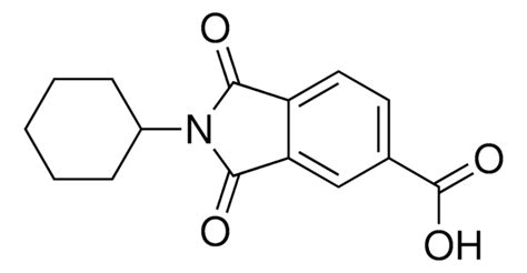 2 Cyclohexyl 1 3 Dioxo 2 3 Dihydro 1 H Isoindole 5 Carboxylic Acid