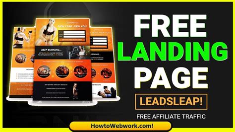 Leadsleap Create A Free Cpa Affiliate Marketing Landing Page With