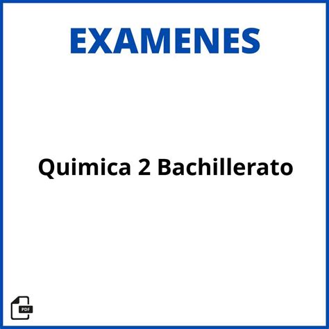 Examenes Quimica Bachillerato Resueltos 45240 Hot Sex Picture