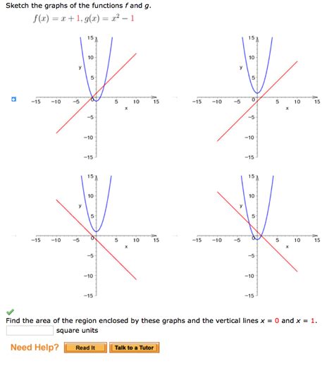 Solved Sketch The Graphs Of The Functions F And G F X X Chegg