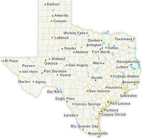 5 of 25 little known facts about Texas 1. Port Arthur to El Paso : 889 ...