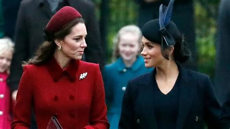 Las fotos navideñas de Kate Middleton y Meghan Markle juntas