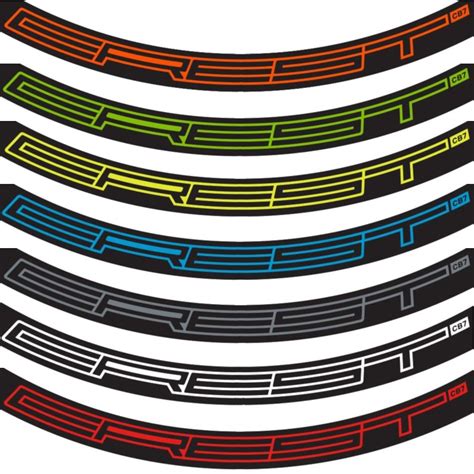 Stan S Notubes Ztr Crest Cb Rim Decals Bike