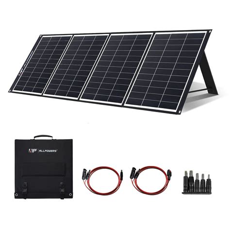 Allpowers W Faltbares Solarpanel Monokristalline Solarmodule