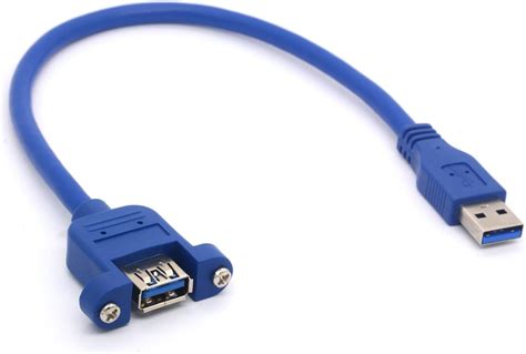 Cavo Di Prolunga USB 3 0 Da Maschio A Femmina Cavo Adattatore Con Vite