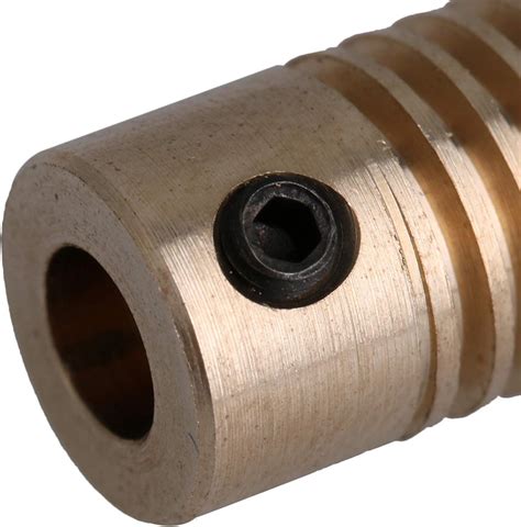 Buy CNBTR 5mm Bore Hole Diameter Brass Gear Shaft With 20 T Wheel 0 5