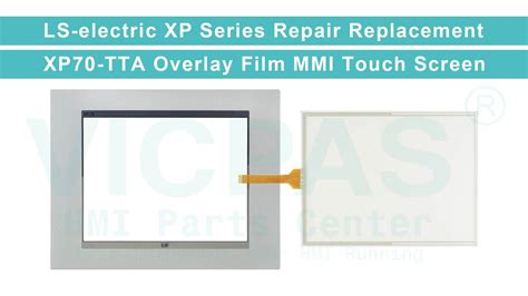 Ls Electric Xp Series Xp Tta Hmi Touch Glass Front Overlay