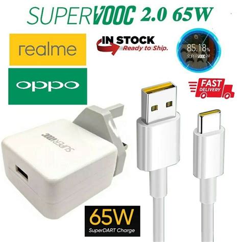 Oppo Super Dart Vooc W Original Super Flash Charge Charger