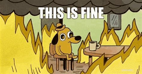 This Is Fine Meme Hueforge By Altair45 Download Free Stl Model