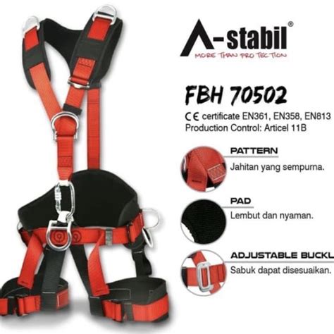 Jual Full Body Harness A Stabil Fbh Jakarta Pusat Yoderi