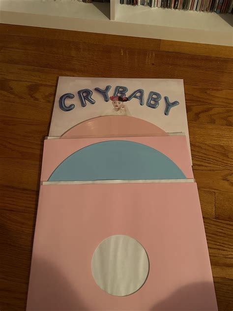 Melanie Martinez Cry Baby Deluxe Baby Blue Pink Opaque Colored Vinyl