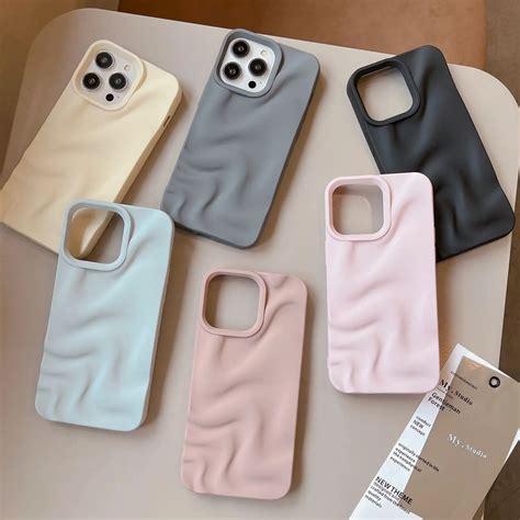 Coque Arri Re Antichoc En Silicone Souple Pour Iphone Placage De Luxe